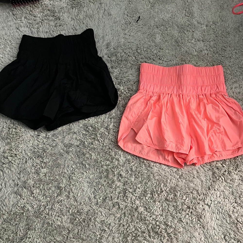 Free people movement work out shorts